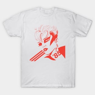 80s vibes V girl T-Shirt